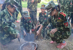上海軍校夏令營讓孩子感恩父母心