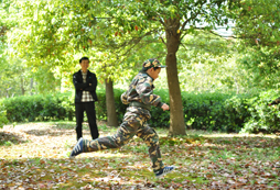 跑步