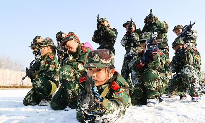 北京小學生軍訓夏令營