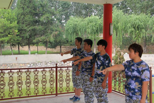 北京西點軍事夏令營簡單常用手語