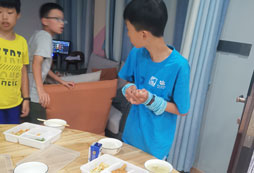 吃完飯啦