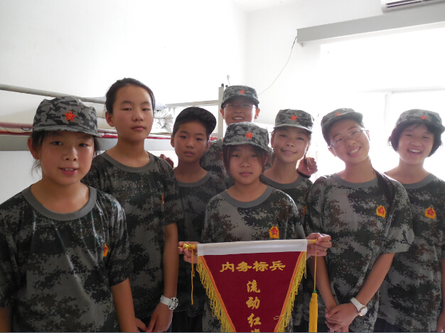 八一軍旅的孩子獲得衛(wèi)生標(biāo)兵