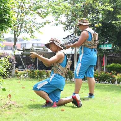 潮汕軍事夏令營豐富孩子的內(nèi)心世界