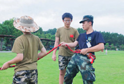 教學員拔河小技巧
