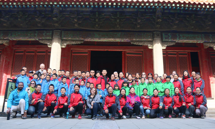 師生合照