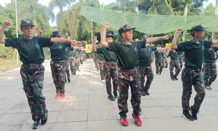 福建兒童軍事夏令營(yíng)安全保障
