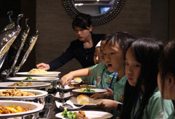 美味的自助餐