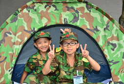 廣德青少年夏令營汲取軍營管理文化