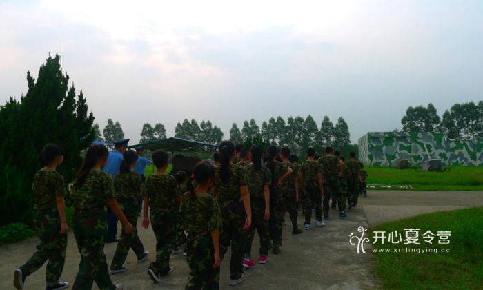 廣州兒童軍事夏令營