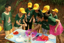 桂林小學生夏令營鍛煉孩子的獨立能力