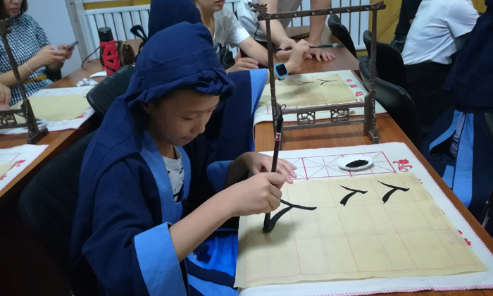 孩子上國學班的結果