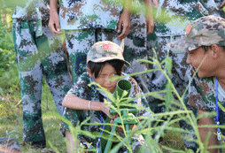 廣西黃埔軍事夏令營一天的作息！