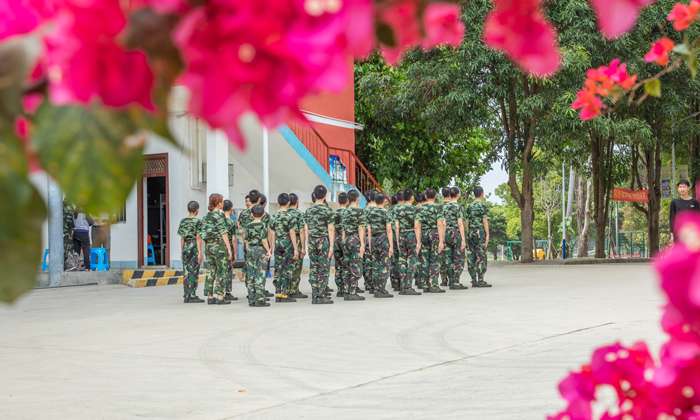 正在進(jìn)行軍事訓(xùn)練