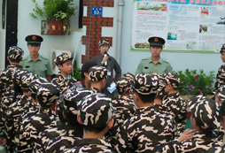 軍事訓(xùn)練開始