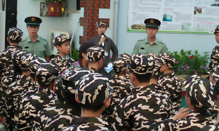 軍事訓(xùn)練開始