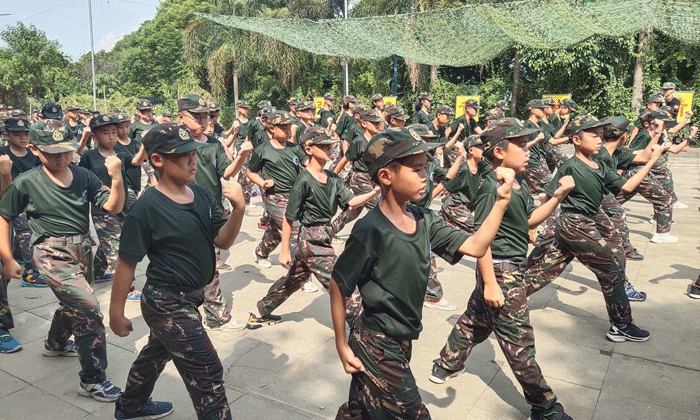 軍體拳練習(xí)