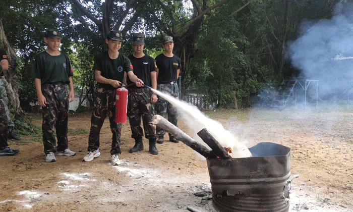 滅火器使用教學(xué)