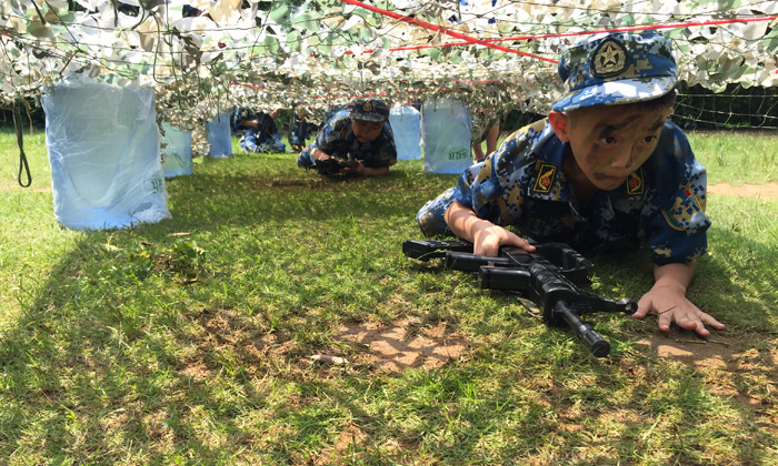 黃埔軍旅2024夏令營磨煉孩子的意志品質(zhì)