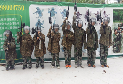 南昌紅泉文化軍事營讓孩子體驗(yàn)軍旅生活