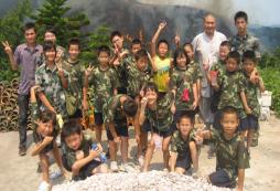 華南參加青少年軍事夏令營(yíng)的收獲