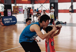 練習(xí)投籃姿勢(shì)
