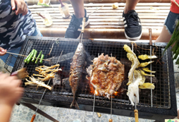 戶外拓展燒烤活動