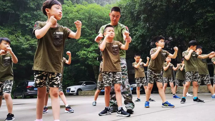 南通兒童軍事夏令營