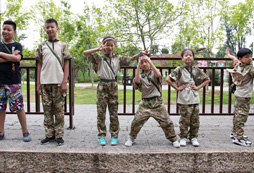 軍事夏令營讓孩子收獲滿滿！