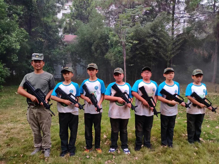 贛州少兒軍事夏令營