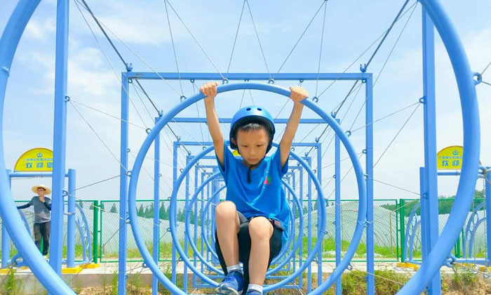 快樂121夏令營拓展訓練