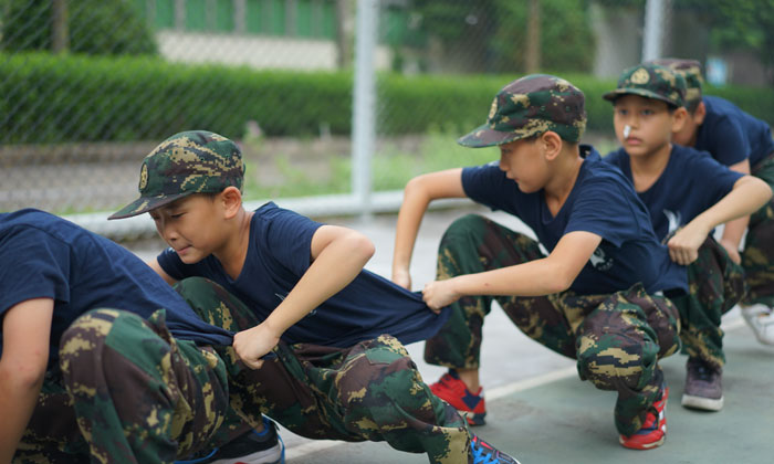 廣東少兒軍訓(xùn)夏令營