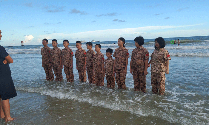 海邊特訓(xùn)