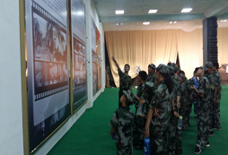 南昌兒童夏令營給孩子一次軍事之旅
