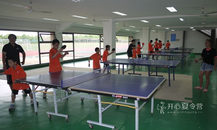 奧林修斯乒乓球夏令營(yíng)授課