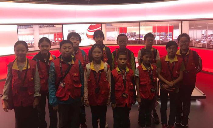 立人游學(xué)BBC小記者團充實孩子世界觀