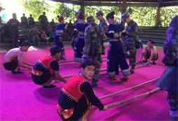 參加普洱軍事夏令營體驗(yàn)部隊(duì)文化