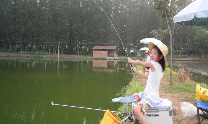 釣魚好開心！