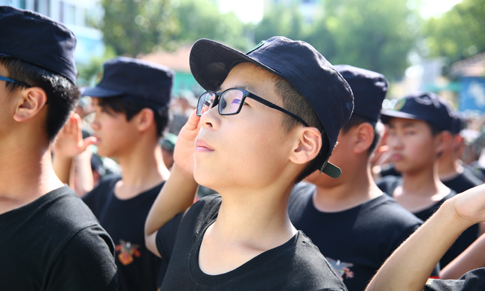 上海軍訓(xùn)體驗夏令營