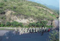 山西軍事訓練營營地的安全保障是什么？