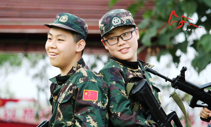 山西中學生軍事夏令營