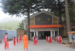 少林寺的一角