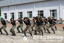 軍體拳扎馬步