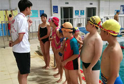 游泳訓練即將開始