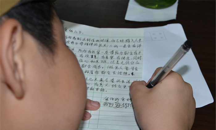 孩子在寫入營感言