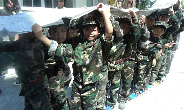 上海西點軍訓——忍住眼淚，學會堅強！
