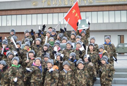軍營(yíng)體驗(yàn)冬令營(yíng)可以鍛煉小學(xué)生的意志力