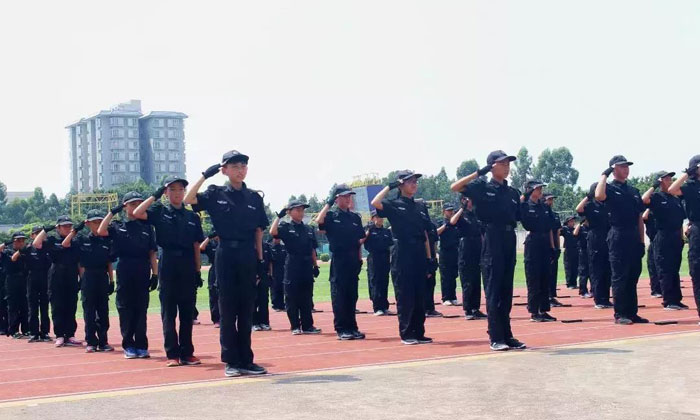 陽(yáng)光下敬禮