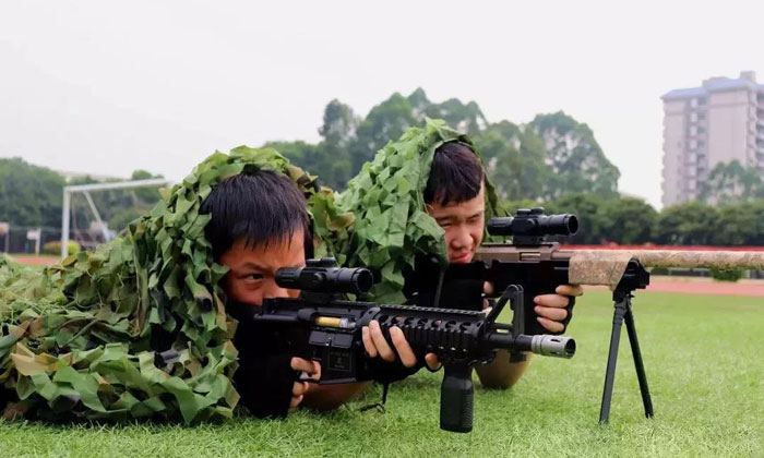 與草地融為一體