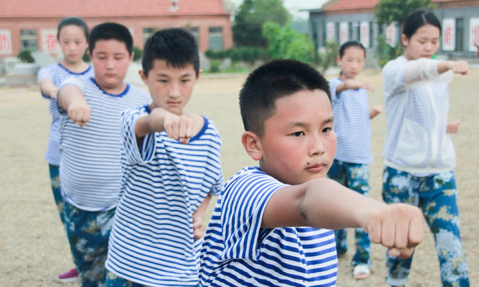 一起打拳