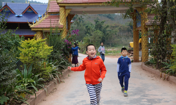 抵達勐遠村，入住傣家